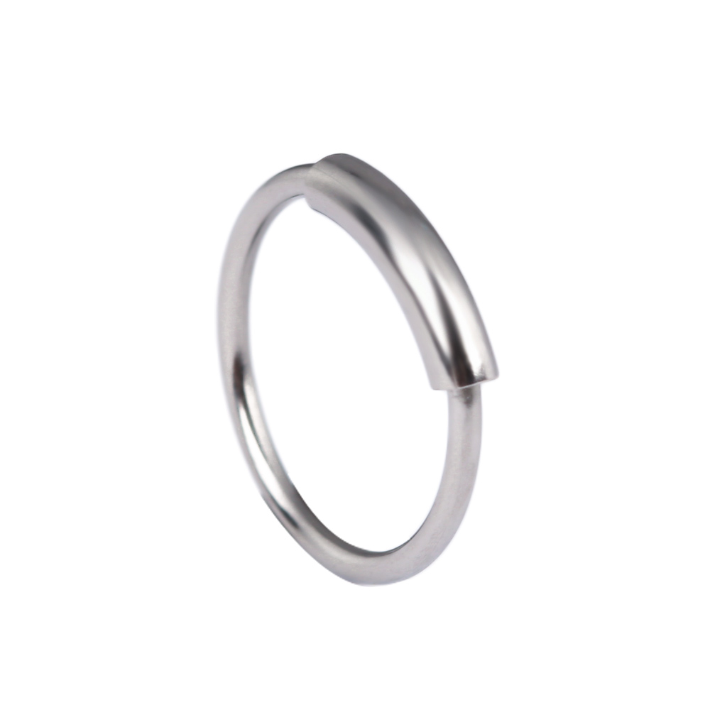 Helix Cartilage Ring - ステンレス製の小さなトラガス・ヘリックス軟骨リング、リップリング、ノーズリング、ボディピアス、ファッションアクセサリー、ジュエリー