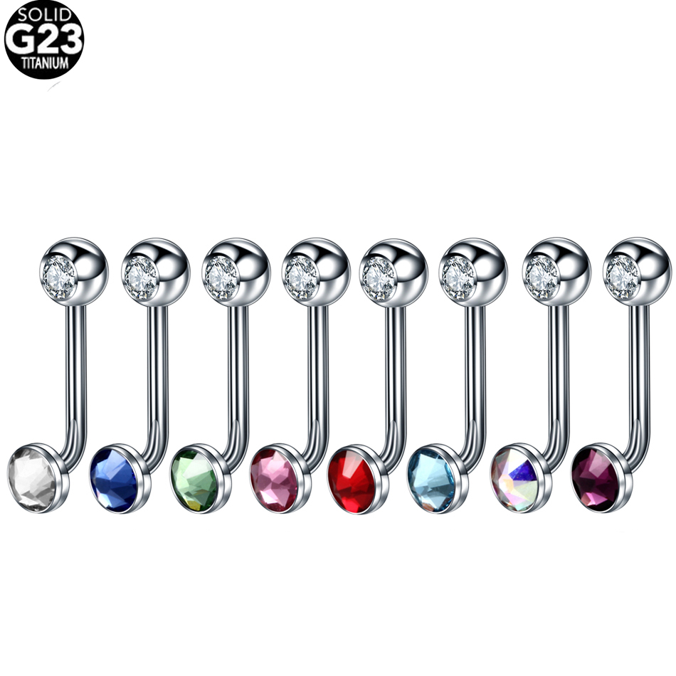 Body Jewelry Vch - ドリルG23,1ピース,チタンガラス,ドリル用の垂直ドリル,ドラッグ用のセクシーなボタン,ドリル,ボディジュエリー