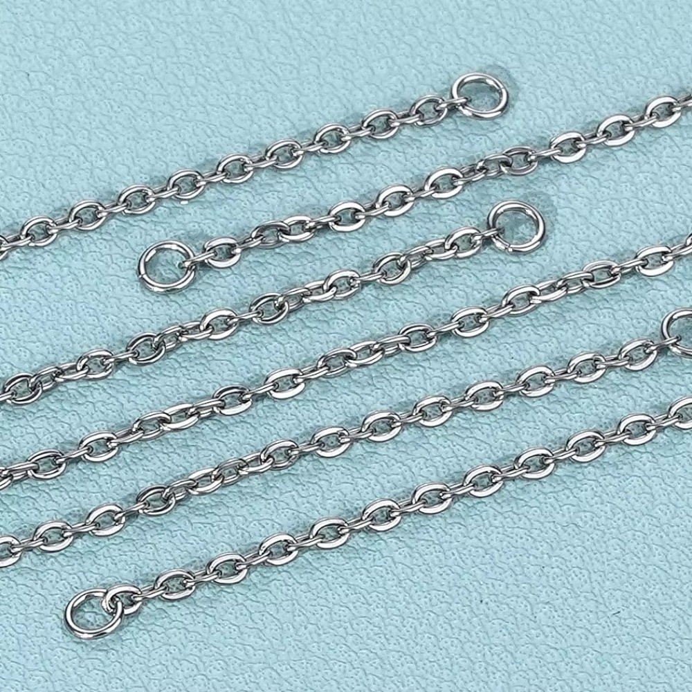 ファッションチタンノーズチェーン三層チェーン25-50mmラ - Body Jewelry And Piercing のレビューと価格