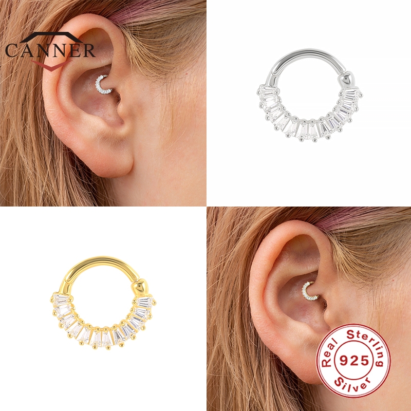 CANNER 絶妙なチャーム小さな 925 スターリングシル - Helix Cartilage Ring のレビューと価格