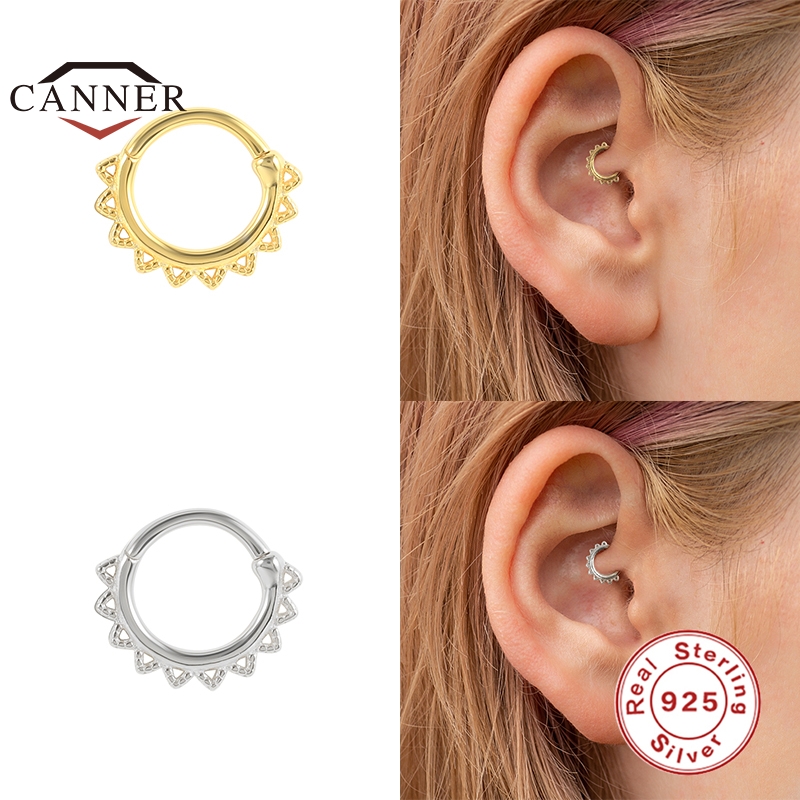 CANNER 絶妙なチャーム小さな 925 スターリングシル - Helix Cartilage Ring のレビューと価格