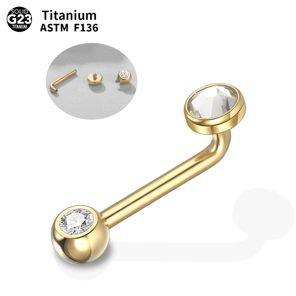 ドリル用縦型ドリルジュエリー,1ピース,強化されたガラス製品 - Body Jewelry Vch のレビューと価格