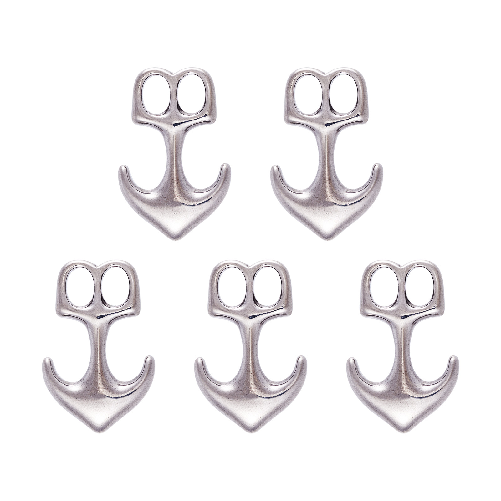 5 個アンカーフッククラスプ 304 ステンレス鋼コネクタ女 - Body Jewelry Diy のレビューと価格