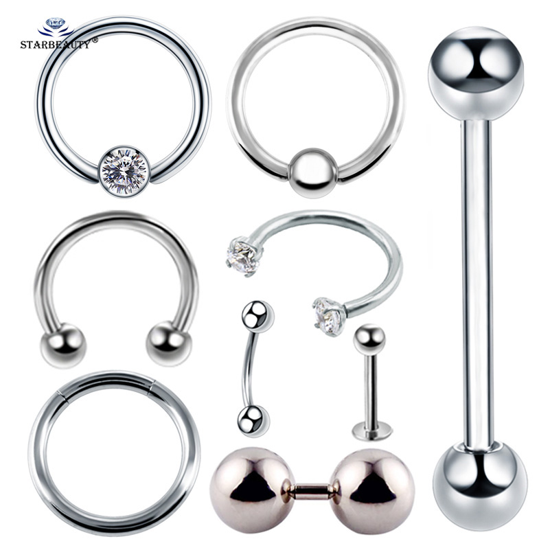 女性のためのセクシーな多目的ピアス,2ピース,顔のアクセサリ - Body Jewelry Vch のレビューと価格