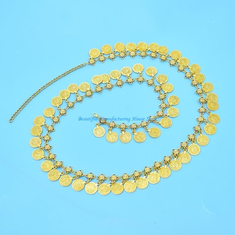 E56A コインベリーチェーンダンスドレスベルトボディチェー - Body Jewelry Indian のレビューと価格