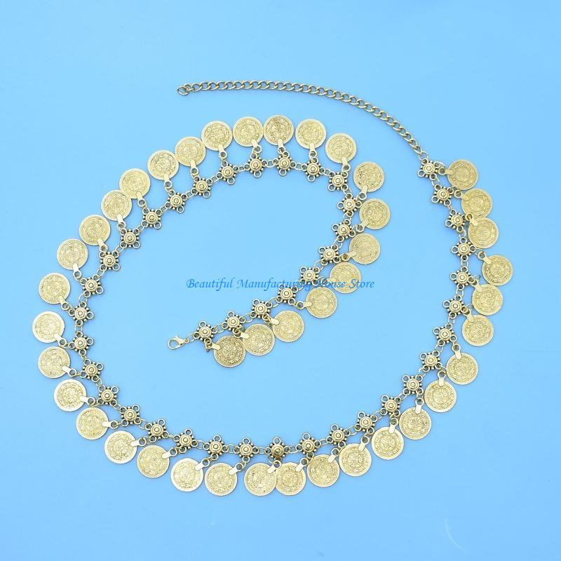E56A コインベリーチェーンダンスドレスベルトボディチェー - Body Jewelry Indian のレビューと価格