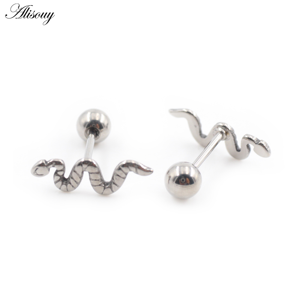 2PC チタン製クロススパイダースネークスカルソードボウフェ - Helix Cartilage Ring のレビューと価格