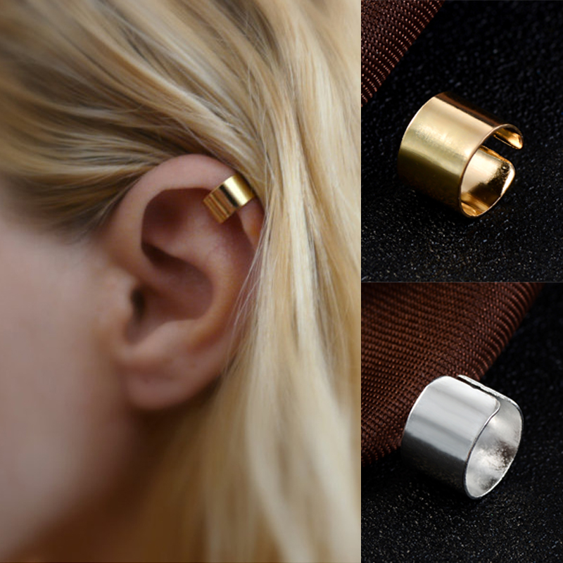 ステンレス製調整可能な耳カバー螺旋軟骨挟み式包むピアス男女非 - Helix Cartilage Ring のレビューと価格